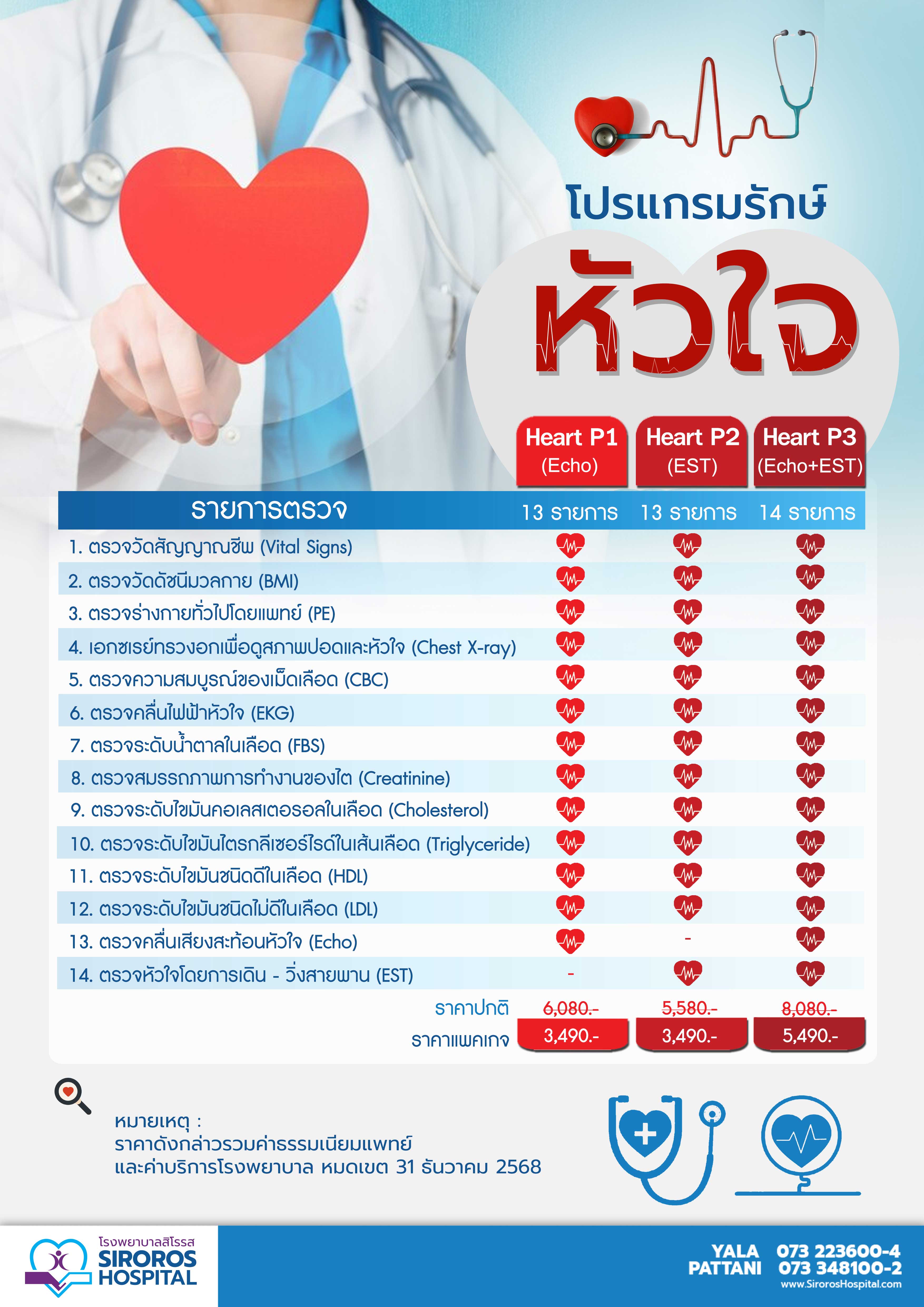 โปรแกรมรักษ์หัวใจ
